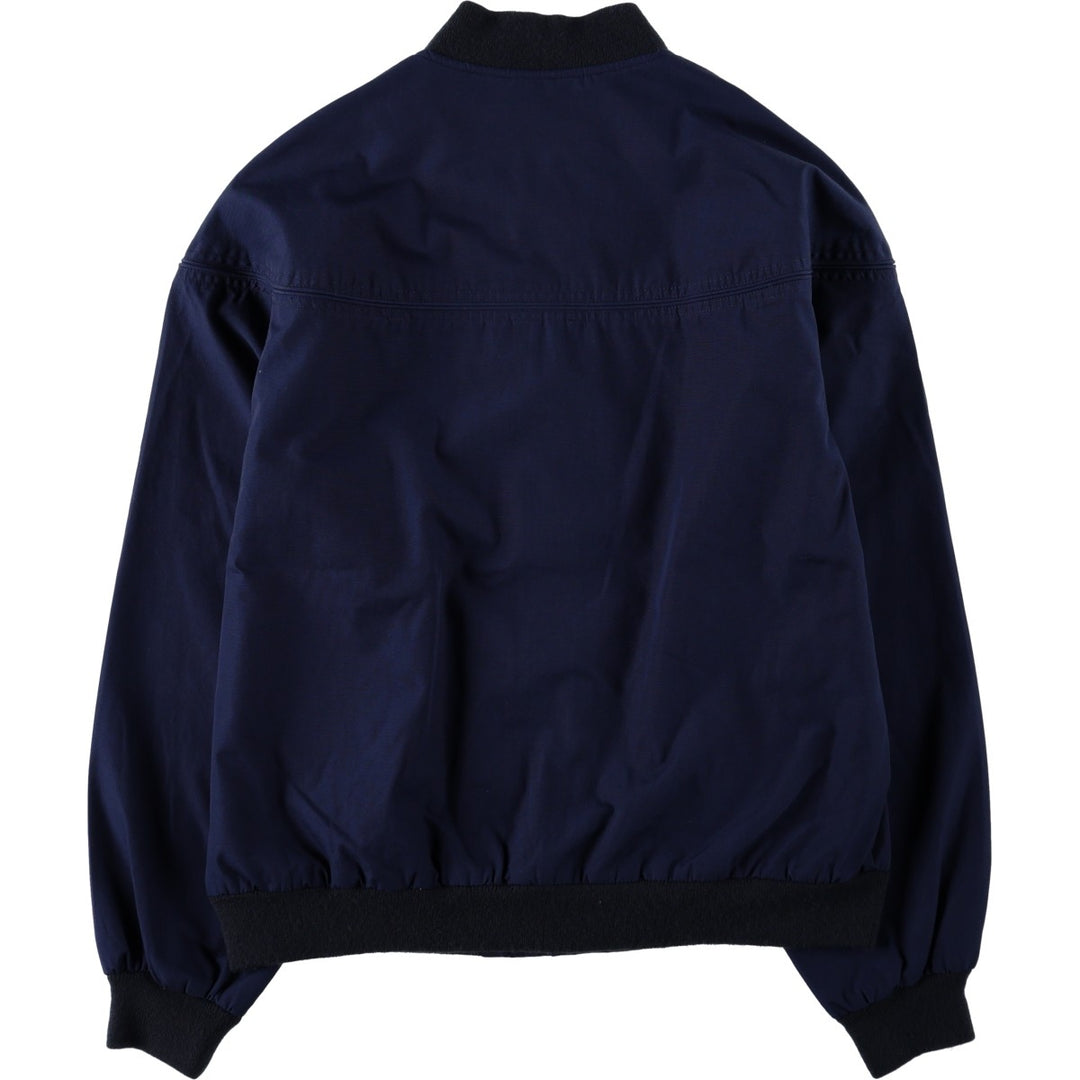 80s-90'S Town Craft Derby Jacket Cup Shoulder Jacket Men's Size L cotton navy blue type Vintage Second Hand