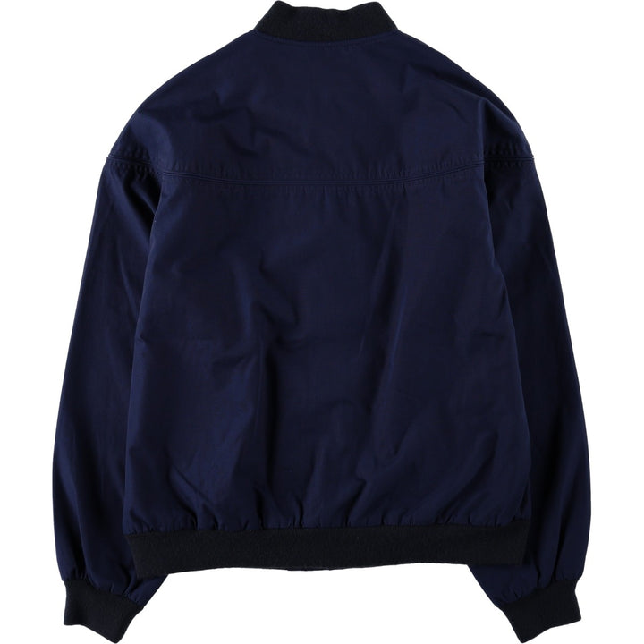 80s-90'S Town Craft Derby Jacket Cup Shoulder Jacket Men's Size L cotton navy blue type Vintage Second Hand