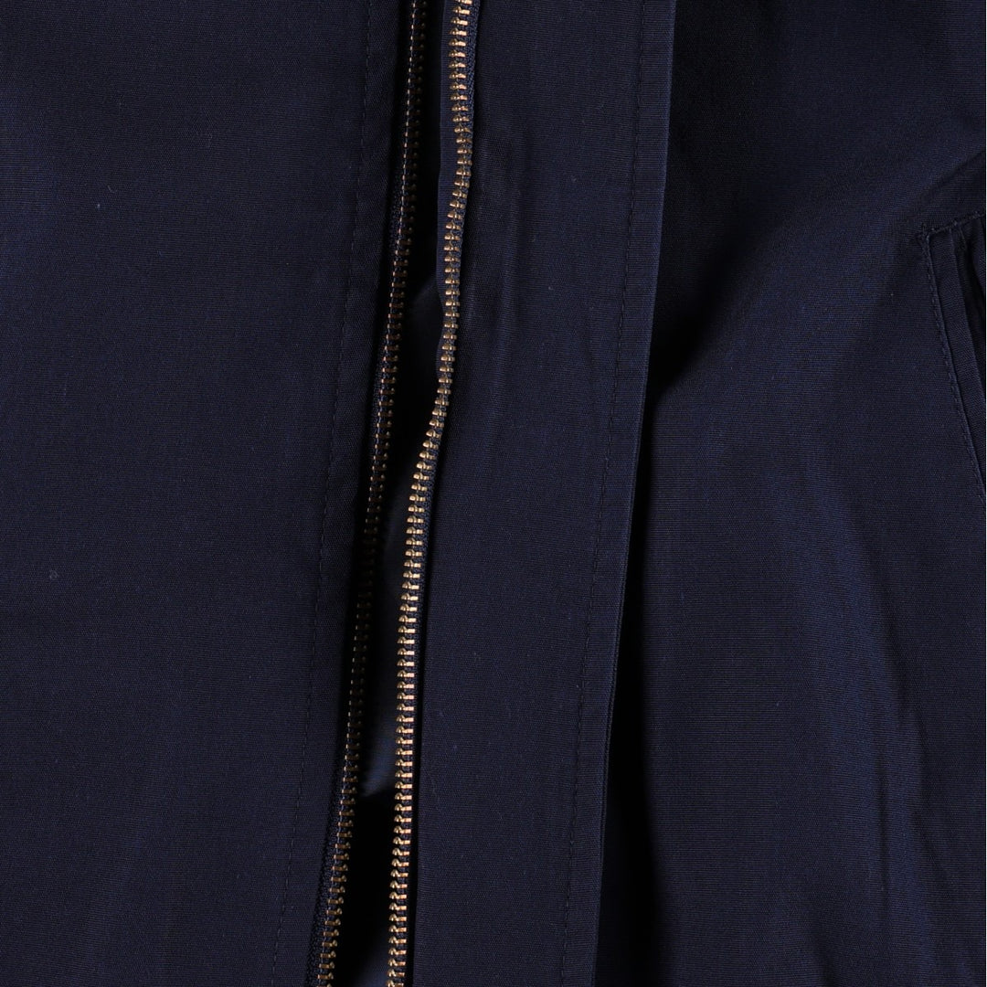 80s-90'S Town Craft Derby Jacket Cup Shoulder Jacket Men's Size L cotton navy blue type Vintage Second Hand