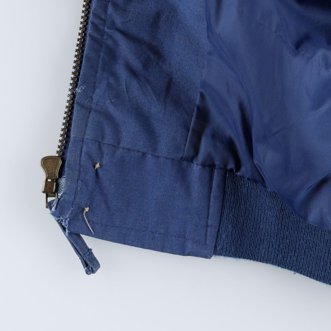 90'S Puritan Derby Jacket, Cup Shoulder Jacket, Men's Size M cotton blue type Vintage Second Hand