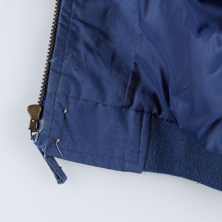 90'S Puritan Derby Jacket, Cup Shoulder Jacket, Men's Size M cotton blue type Vintage Second Hand