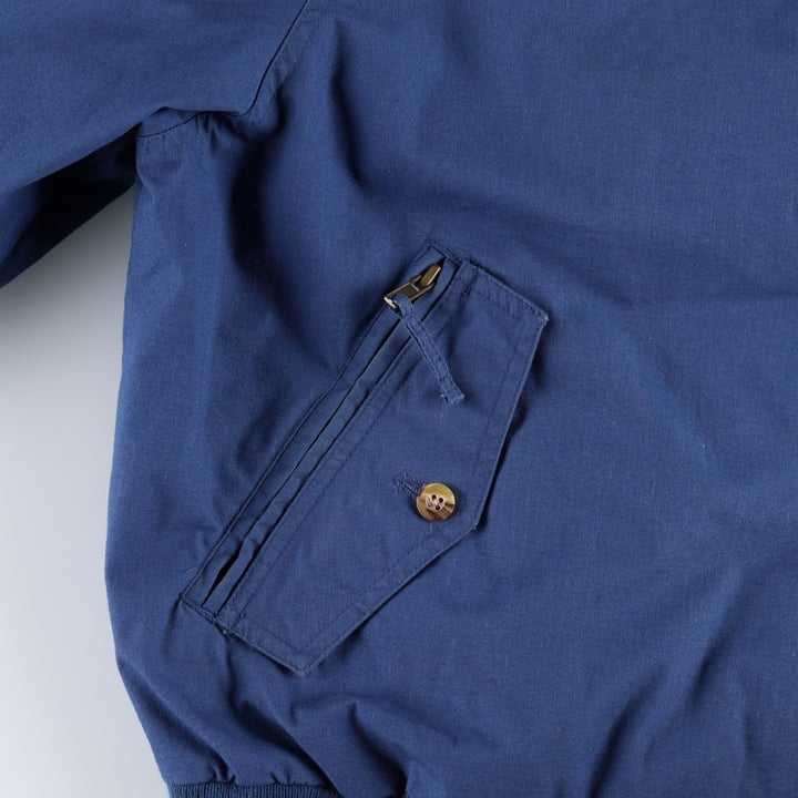 90'S Puritan Derby Jacket, Cup Shoulder Jacket, Men's Size M cotton blue type Vintage Second Hand