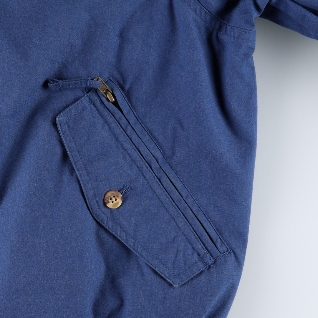 90'S Puritan Derby Jacket, Cup Shoulder Jacket, Men's Size M cotton blue type Vintage Second Hand