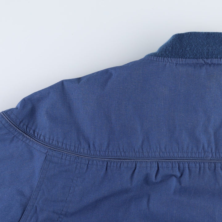 90'S Puritan Derby Jacket, Cup Shoulder Jacket, Men's Size M cotton blue type Vintage Second Hand