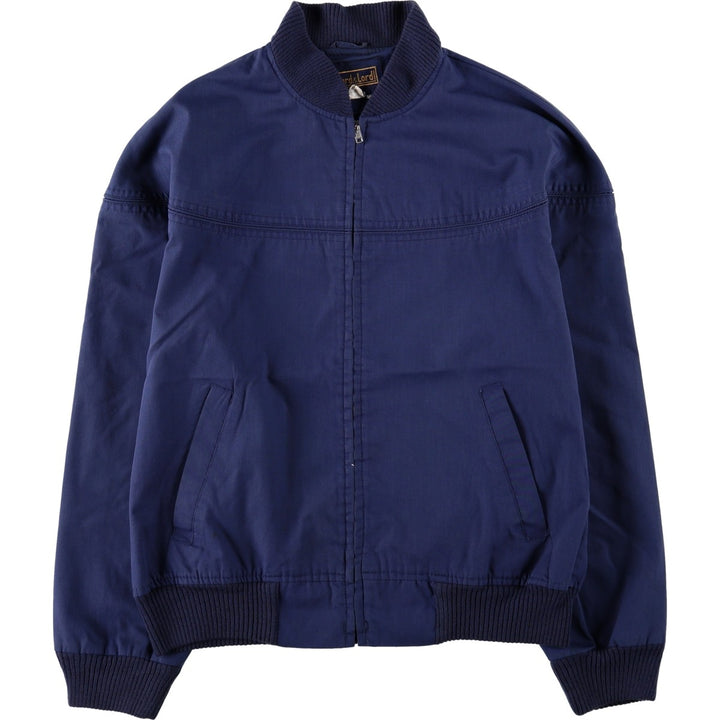 Lord and Lord Derby Jacket Cup Shoulder Jacket Men's Size M cotton navy blue type Vintage Second Hand
