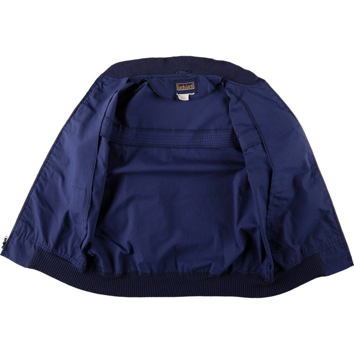 Lord and Lord Derby Jacket Cup Shoulder Jacket Men's Size M cotton navy blue type Vintage Second Hand