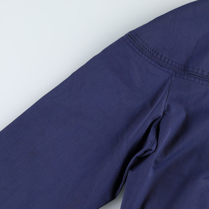 Lord and Lord Derby Jacket Cup Shoulder Jacket Men's Size M cotton navy blue type Vintage Second Hand