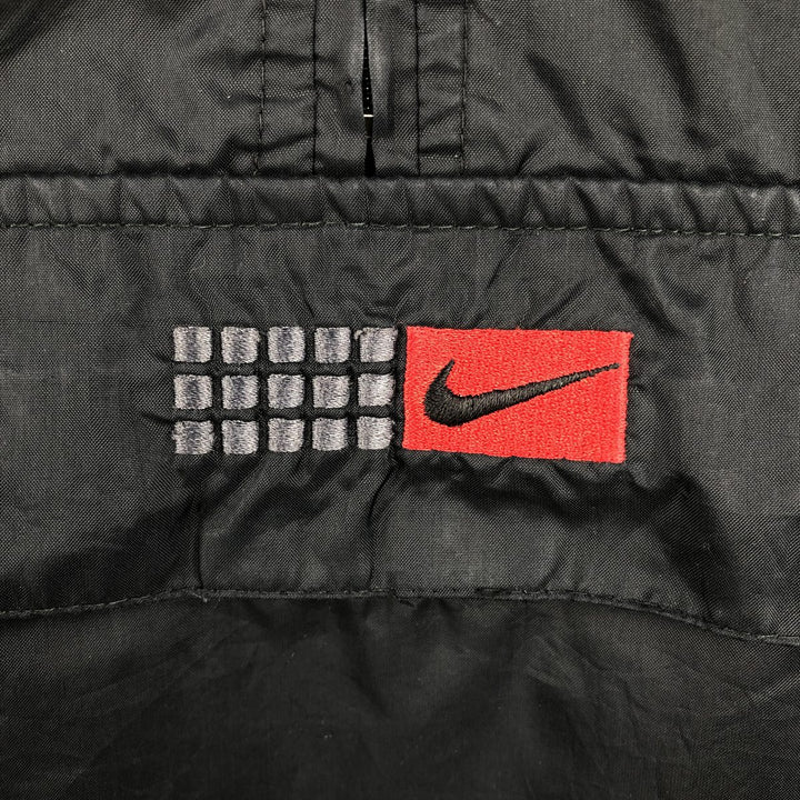 00'S Nike Anorak Parka Men's XL size Nylon black type Vintage Second Hand