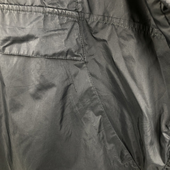 00'S Nike Anorak Parka Men's XL size Nylon black type Vintage Second Hand