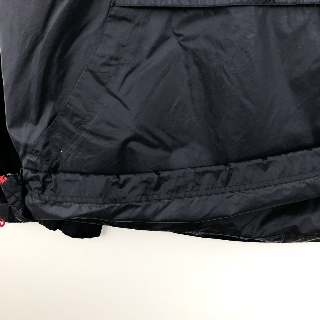 00'S Nike Anorak Parka Men's XL size Nylon black type Vintage Second Hand