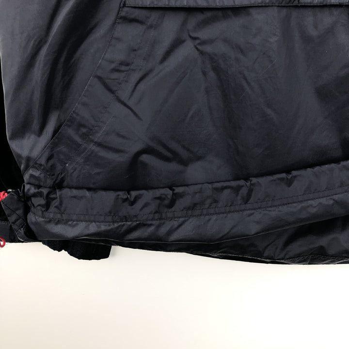 00'S Nike Anorak Parka Men's XL size Nylon black type Vintage Second Hand