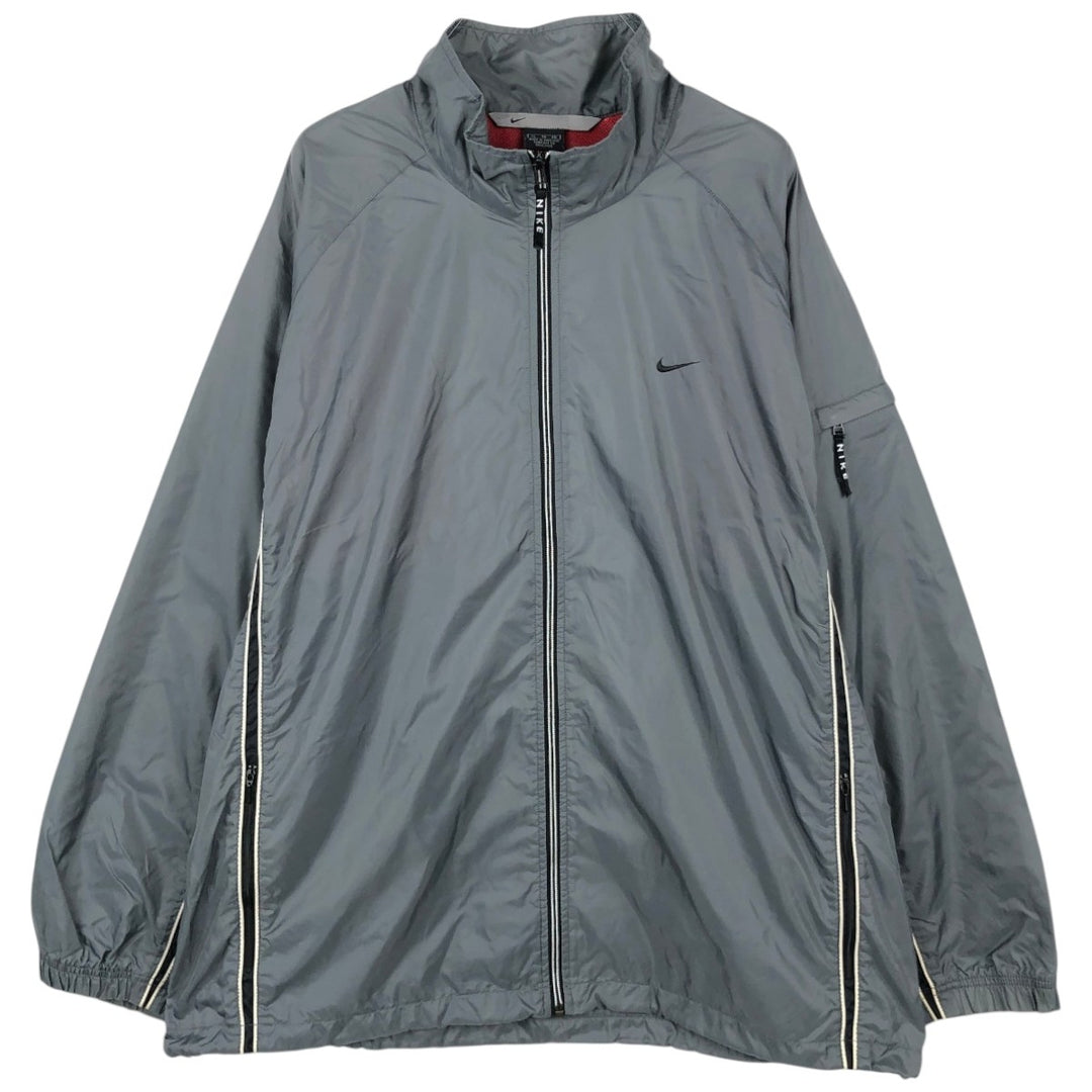 Nike Anorak Jacket, Men's Size XL polyester Charcoal Vintage Second Hand