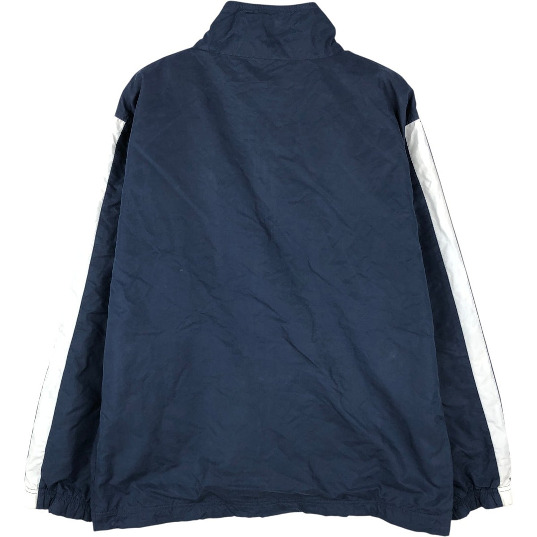 90s-00'S Nike Anorak Jacket, Men's Size M (approx.) polyester navy blue type Vintage Second Hand