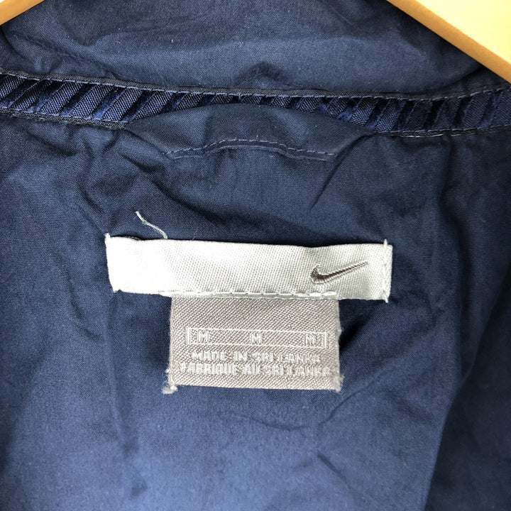90s-00'S Nike Anorak Jacket, Men's Size M (approx.) polyester navy blue type Vintage Second Hand