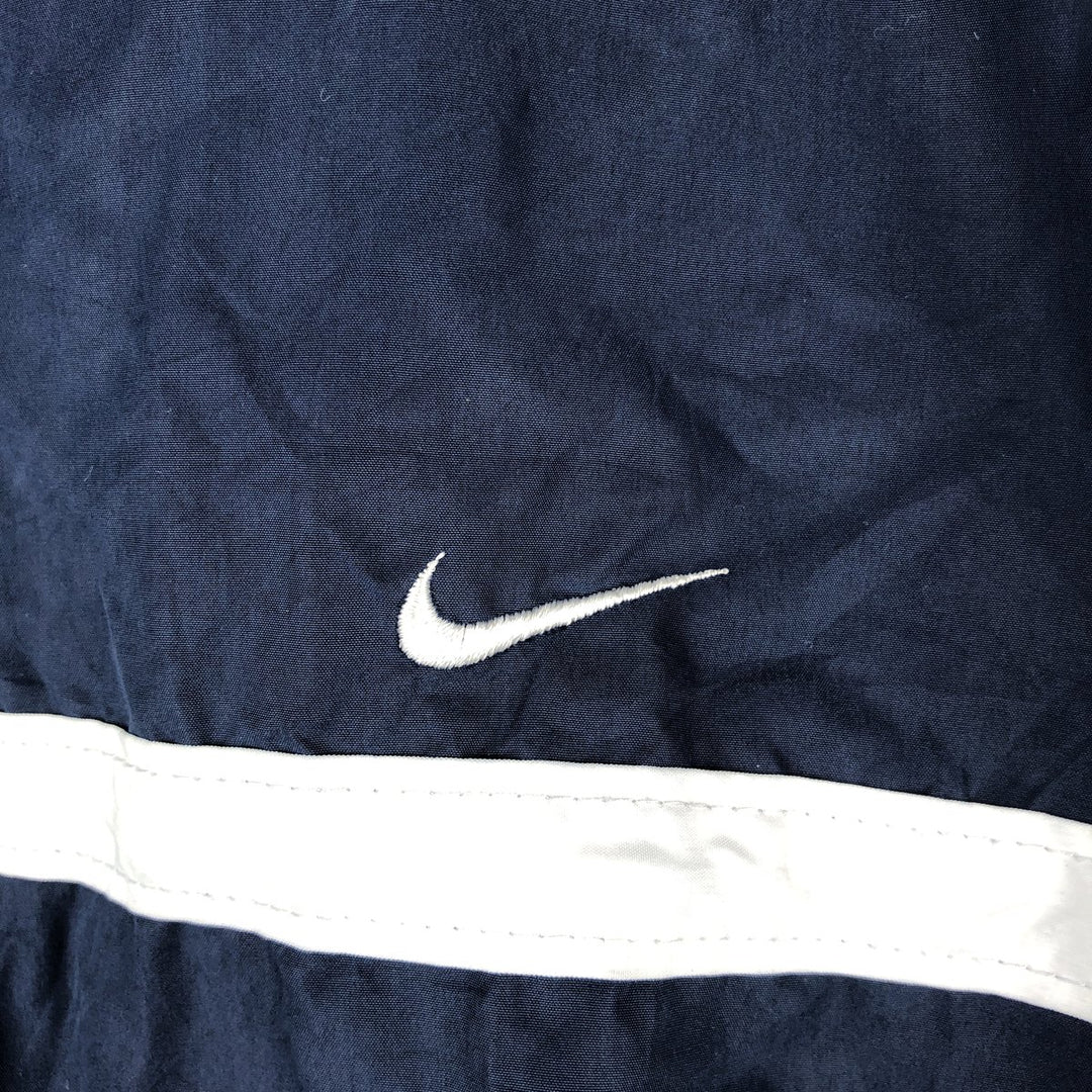 90s-00'S Nike Anorak Jacket, Men's Size M (approx.) polyester navy blue type Vintage Second Hand