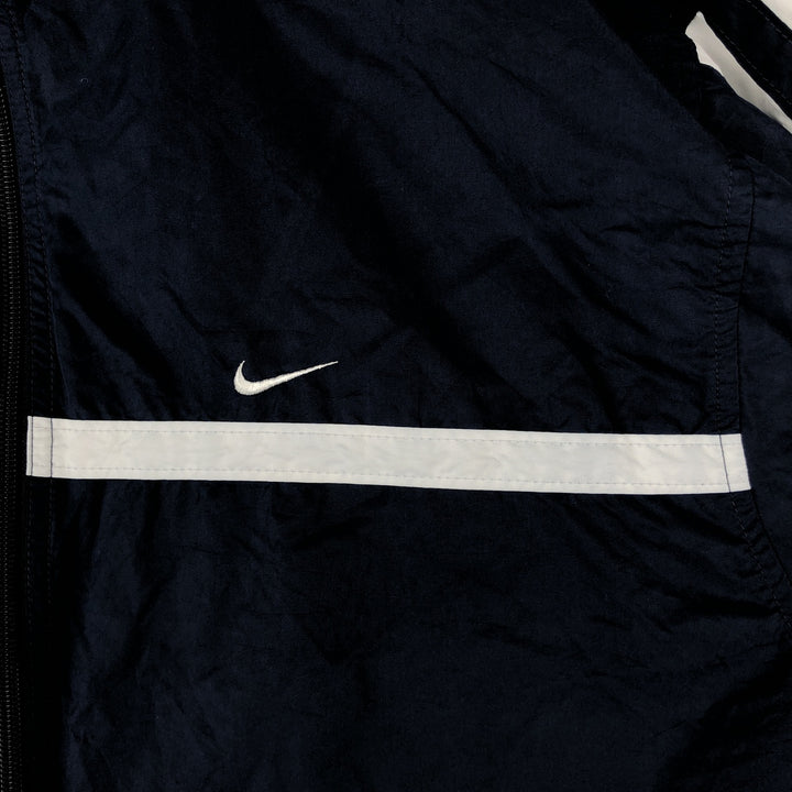 90s-00'S Nike Anorak Jacket, Men's Size M (approx.) polyester navy blue type Vintage Second Hand