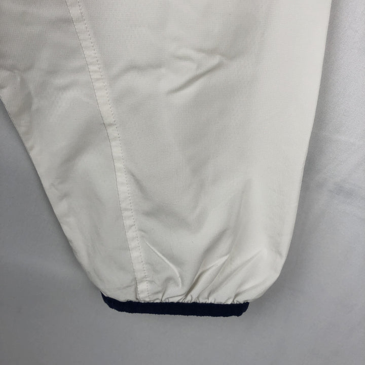 00'S adidas windbreaker, men's size L polyester white type Vintage Second Hand