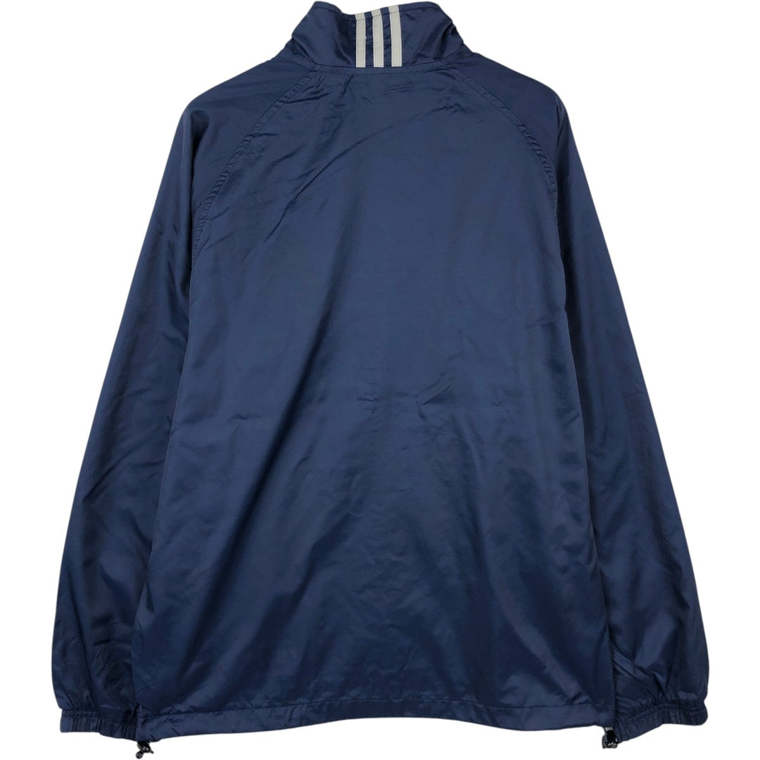 00'S Adidas nylon jacket, men's size S Nylon navy blue type Vintage Second Hand