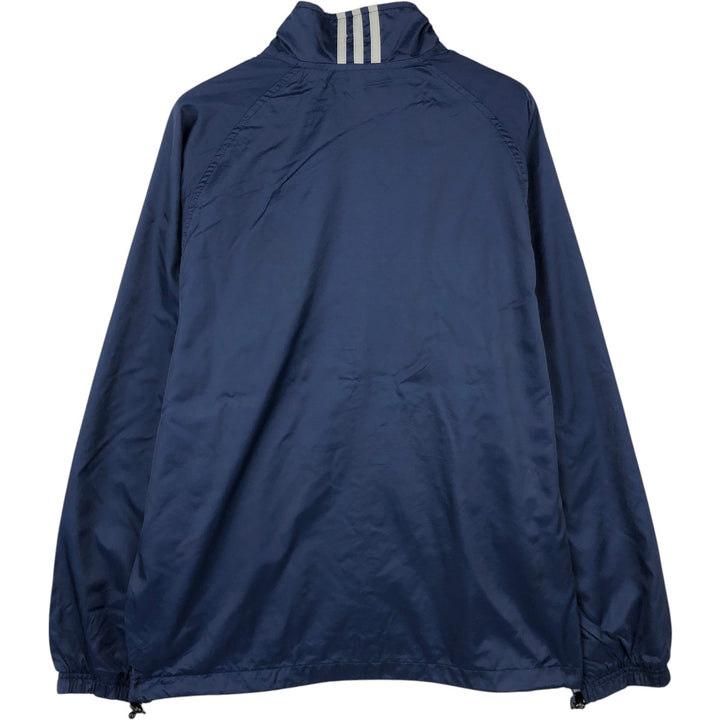00'S Adidas nylon jacket, men's size S Nylon navy blue type Vintage Second Hand