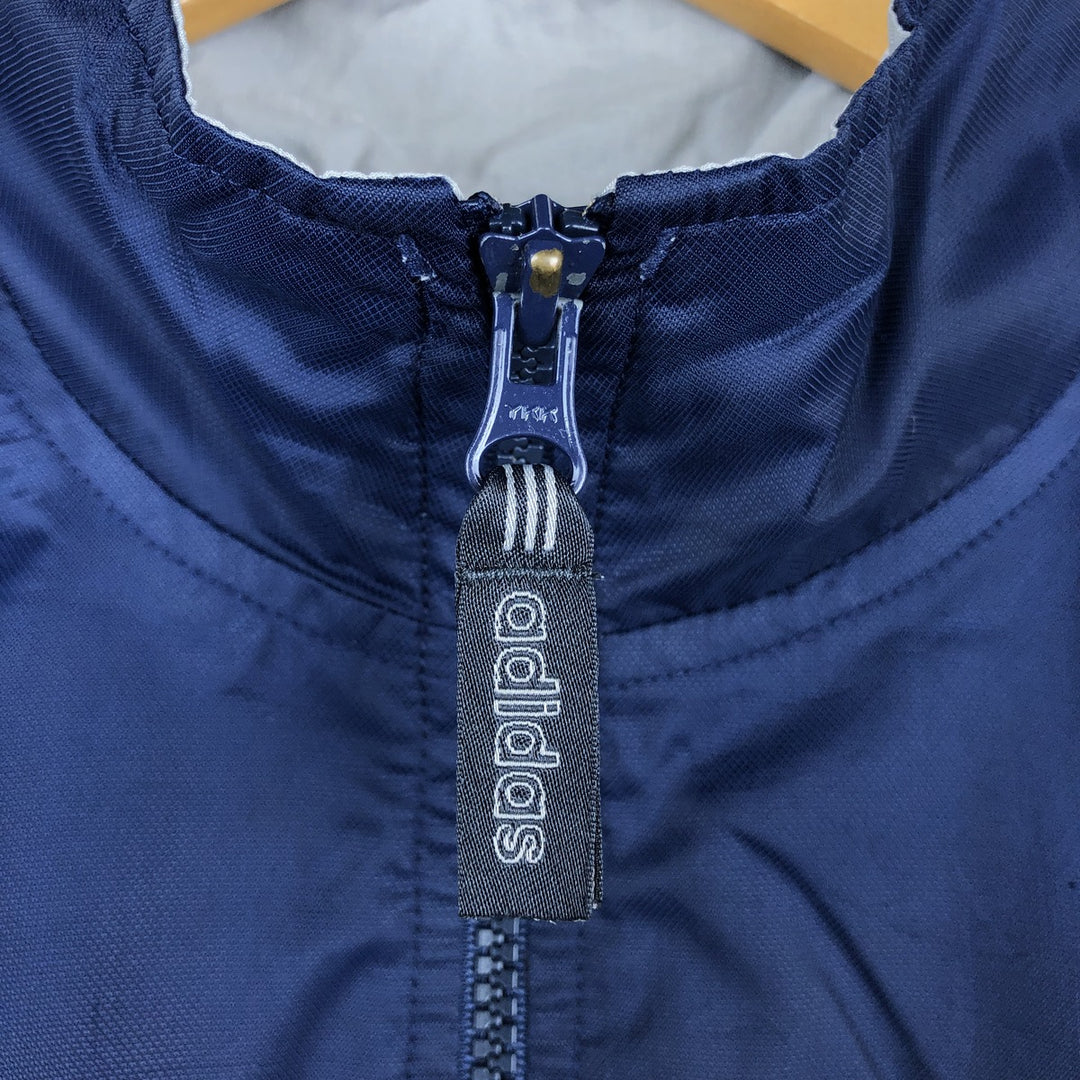 00'S Adidas nylon jacket, men's size S Nylon navy blue type Vintage Second Hand