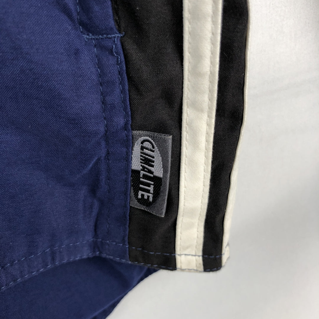 00'S adidas windbreaker men's XL size polyester blue type Vintage Second Hand