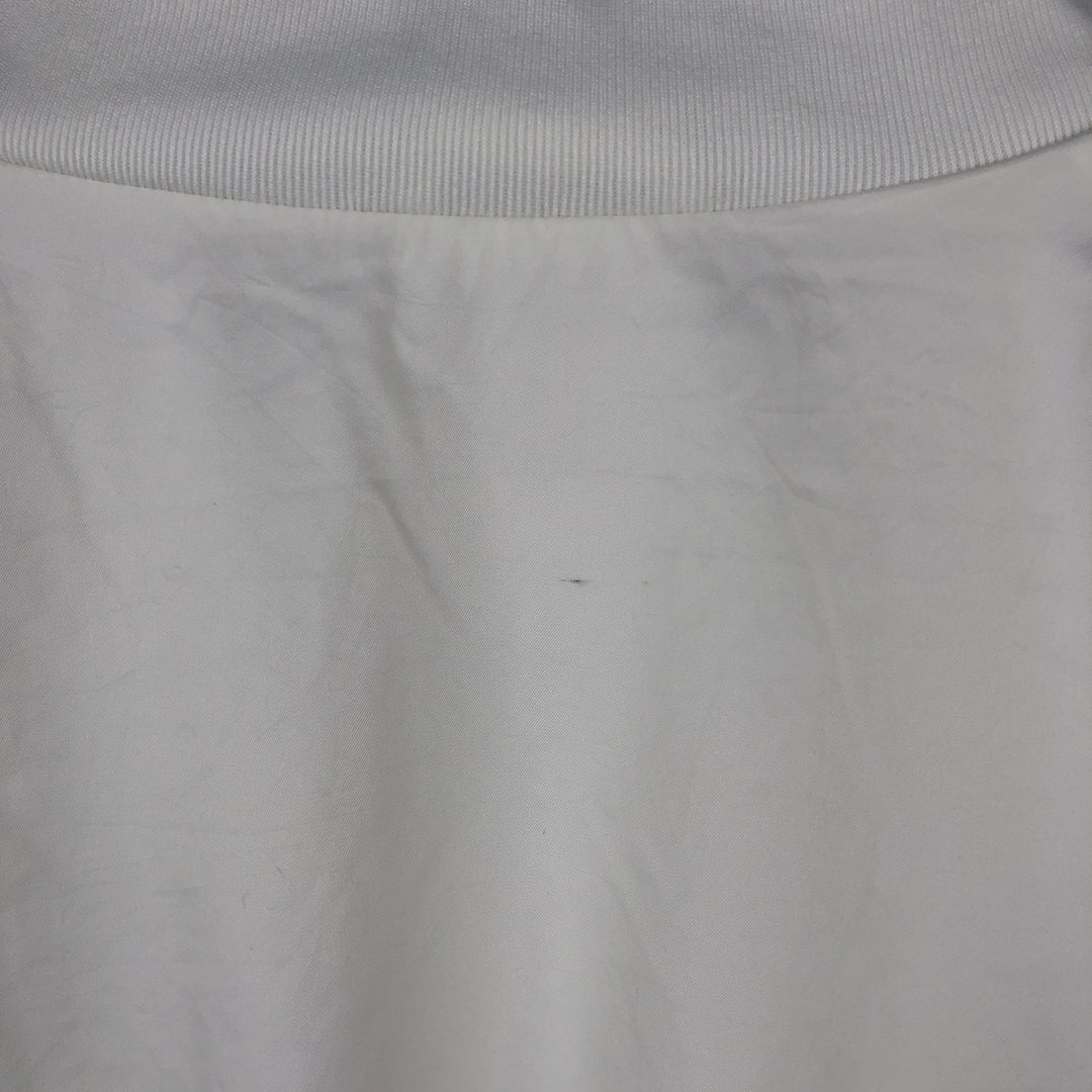 2000'S Adidas Trefoil Logo Windbreaker, Men's Size XL (approx.) polyester white type Vintage Second Hand