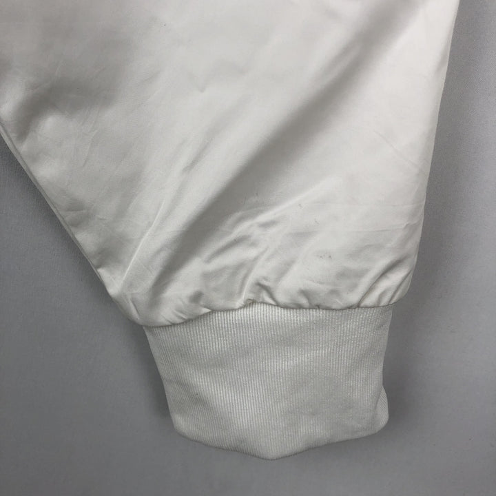 2000'S Adidas Trefoil Logo Windbreaker, Men's Size XL (approx.) polyester white type Vintage Second Hand