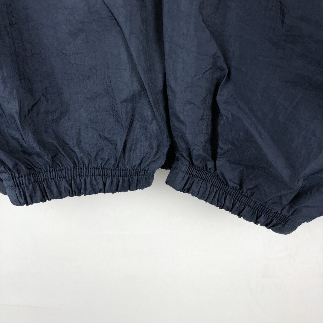 90'S Reebok nylon jacket, men's XL size, vintage Nylon navy blue type Vintage Second Hand