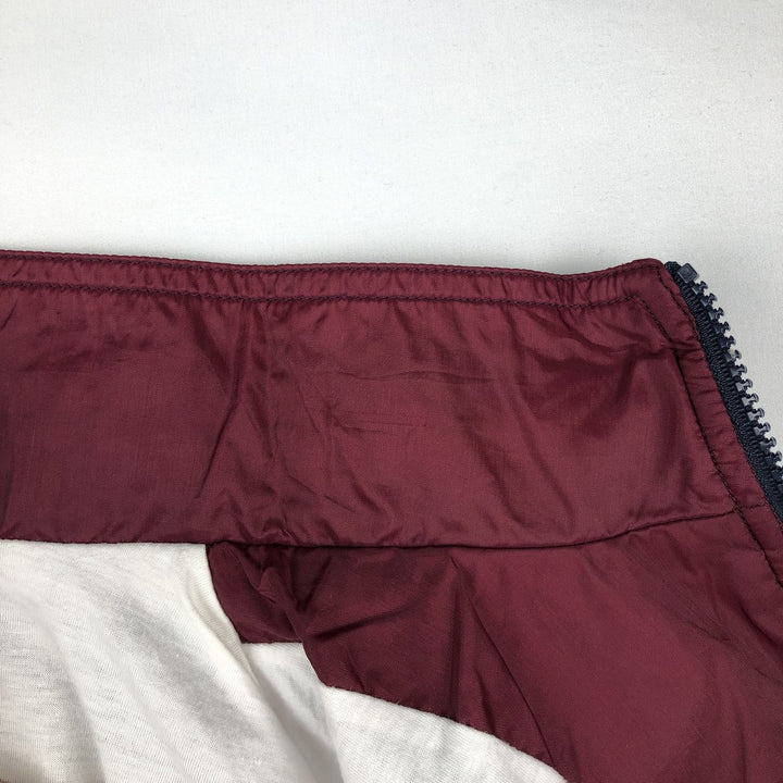 Reebok nylon jacket, men's size XL (approx.) Nylon burgundy type Vintage Second Hand