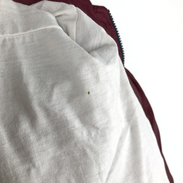 Reebok nylon jacket, men's size XL (approx.) Nylon burgundy type Vintage Second Hand