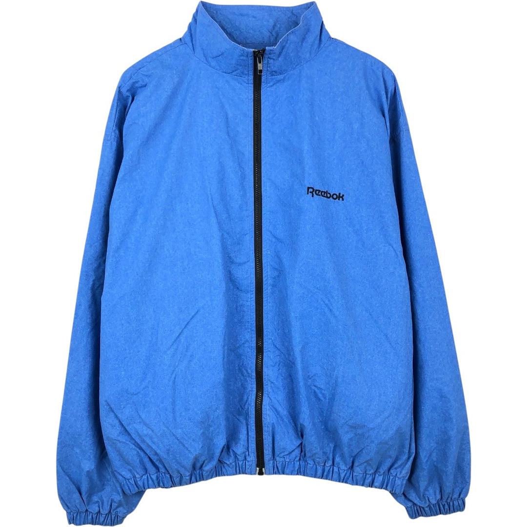 Reebok GOLF Nylon Jacket, Men's Size L (approx.) Nylon blue type Vintage Second Hand
