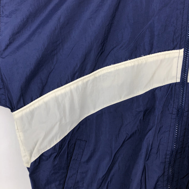 Puma nylon jacket, men's size S (equivalent) Nylon navy blue type Vintage Second Hand