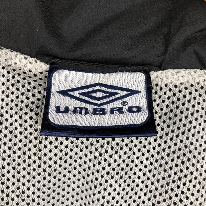 UMBRO Windbreaker, Men's M size polyester black type Vintage Second Hand
