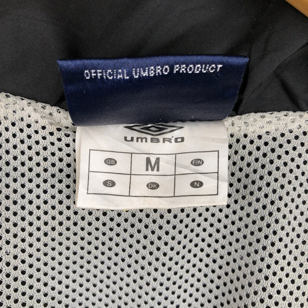 UMBRO Windbreaker, Men's M size polyester black type Vintage Second Hand