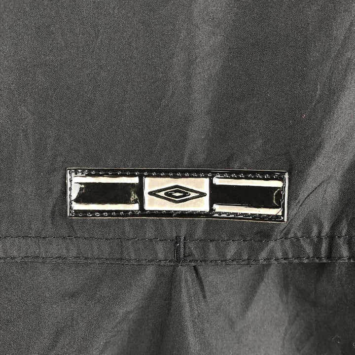 UMBRO Windbreaker, Men's M size polyester black type Vintage Second Hand