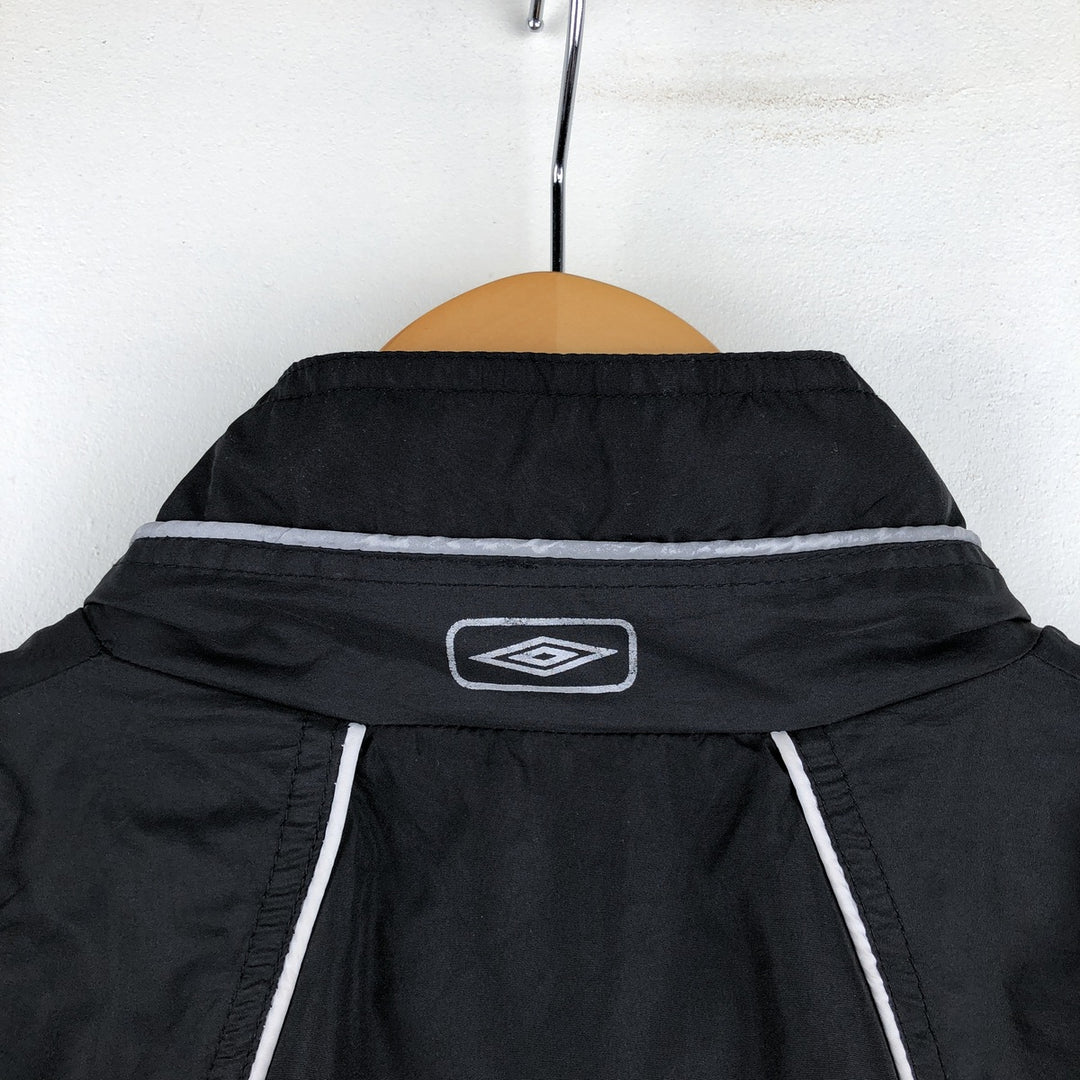 UMBRO Windbreaker, Men's M size polyester black type Vintage Second Hand