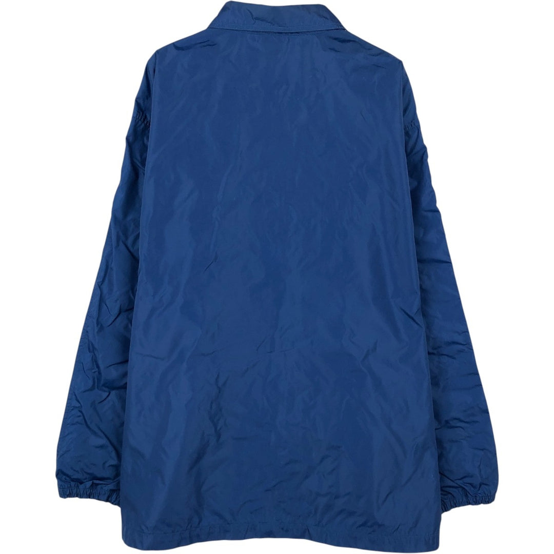 90'S Nike collared windbreaker, men's size XL equivalent, vintage. polyester blue type Vintage Second Hand