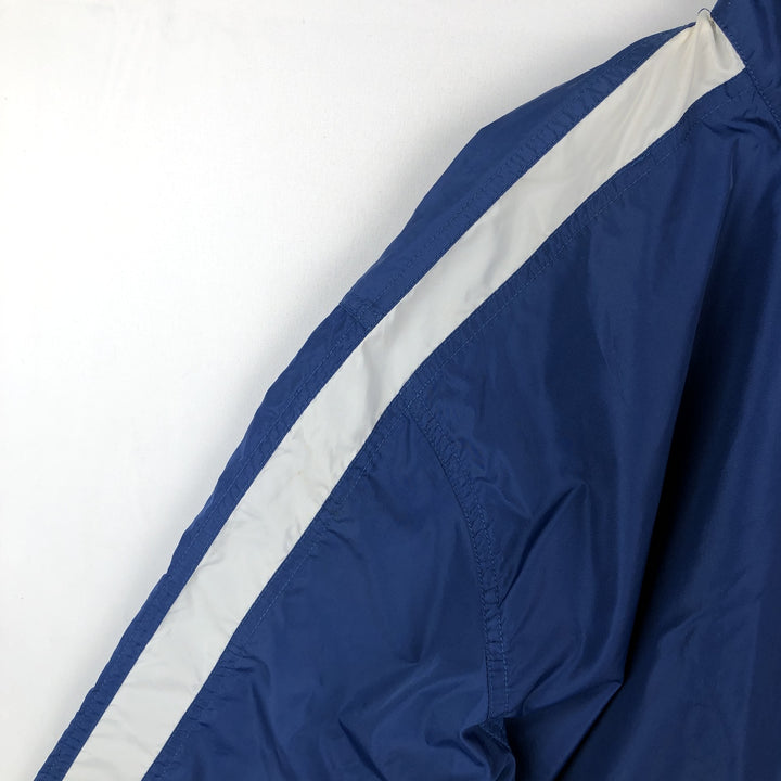 90'S Nike collared windbreaker, men's size XL equivalent, vintage. polyester blue type Vintage Second Hand