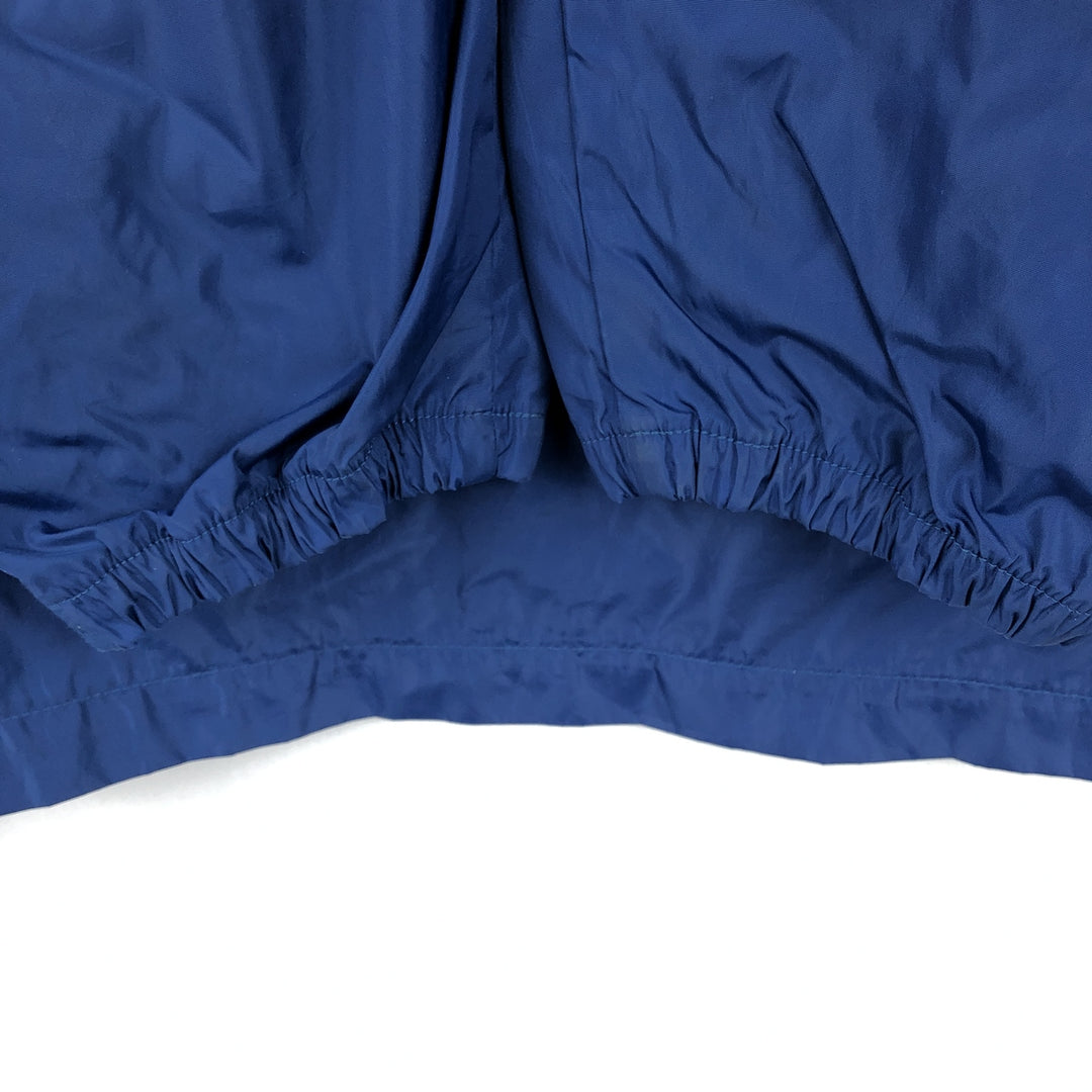 90'S Nike collared windbreaker, men's size XL equivalent, vintage. polyester blue type Vintage Second Hand