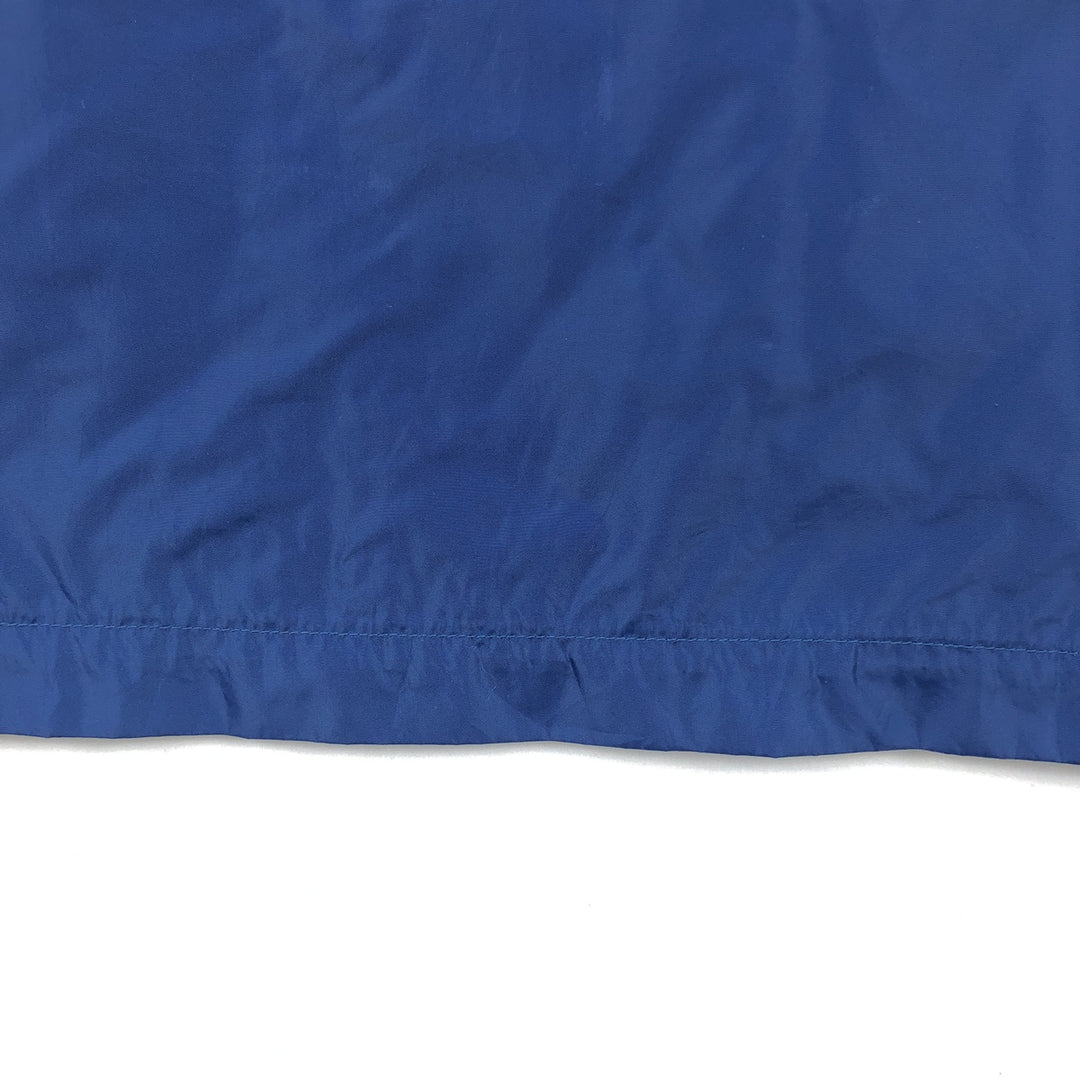 90'S Nike collared windbreaker, men's size XL equivalent, vintage. polyester blue type Vintage Second Hand