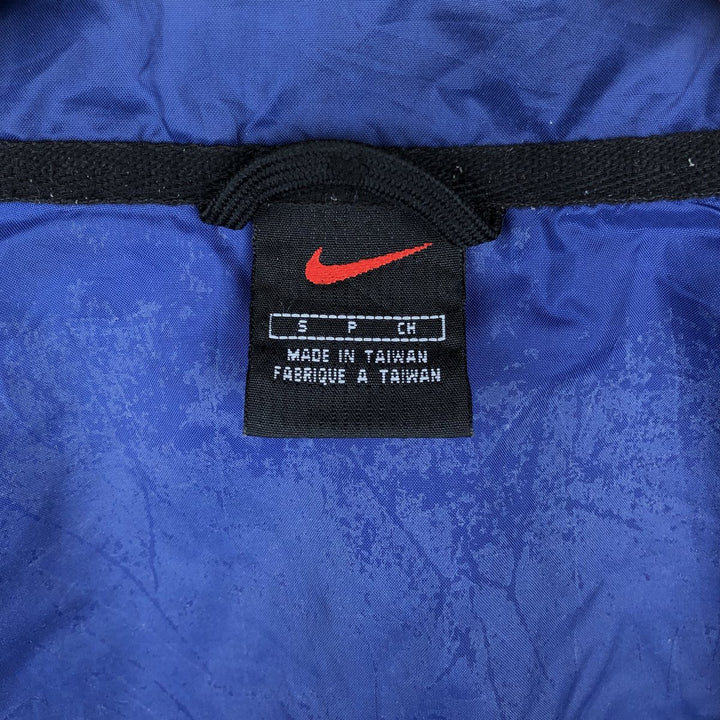 90'S Nike collared windbreaker, men's size S equivalent, vintage. unclear blue type Vintage Second Hand