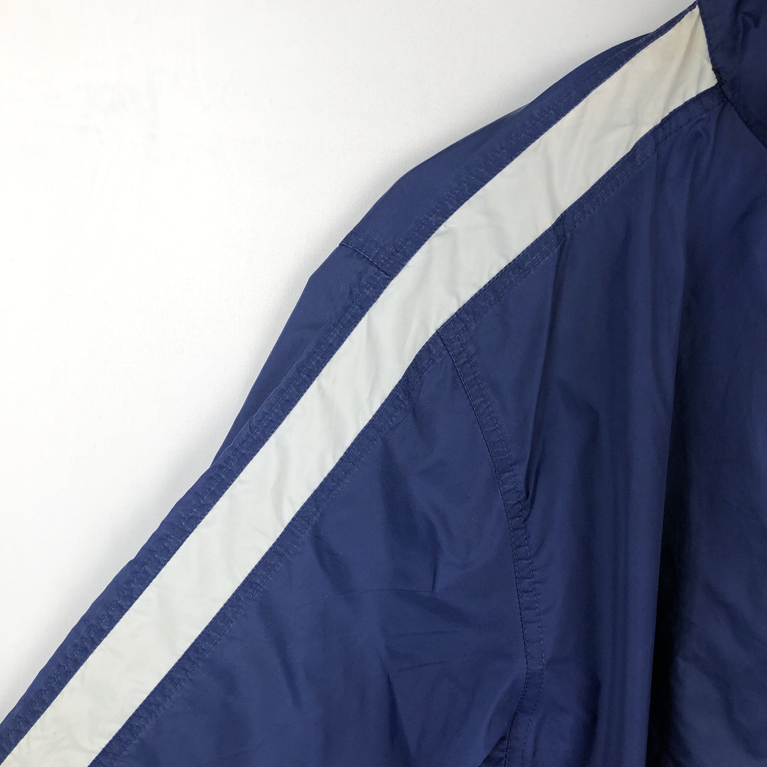 90'S Nike collared windbreaker, men's size S equivalent, vintage. unclear blue type Vintage Second Hand
