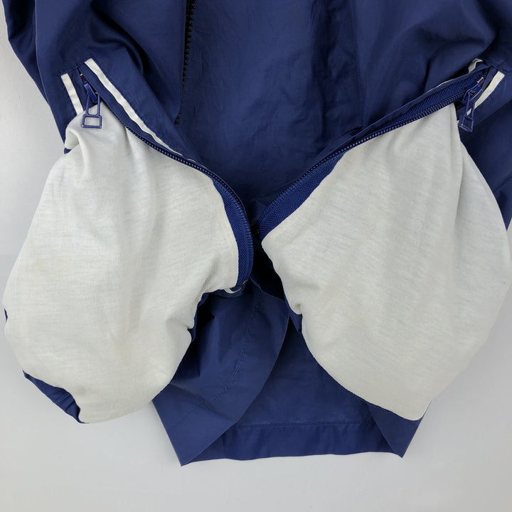90'S Nike collared windbreaker, men's size S equivalent, vintage. unclear blue type Vintage Second Hand