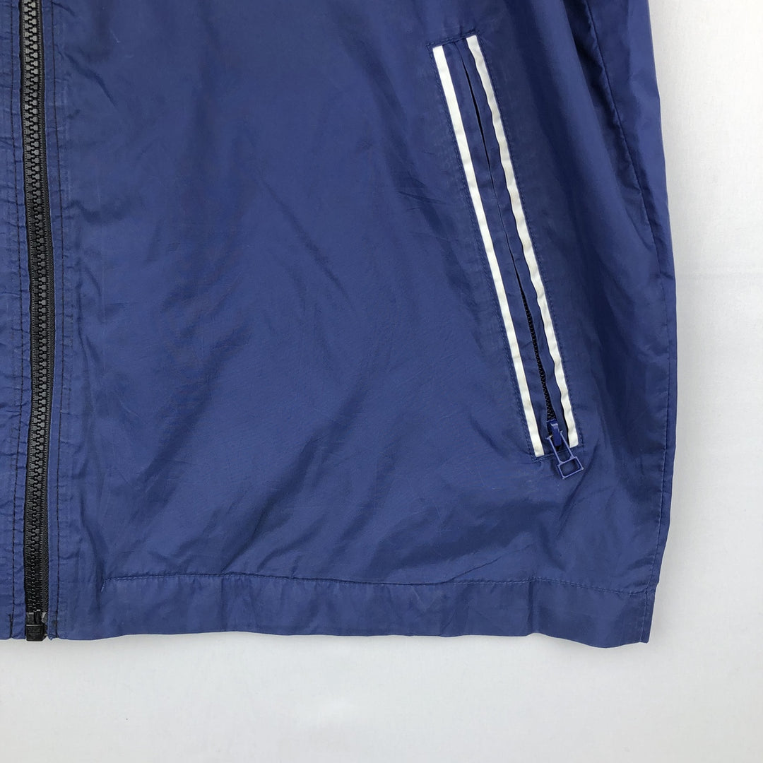 90'S Nike collared windbreaker, men's size S equivalent, vintage. unclear blue type Vintage Second Hand