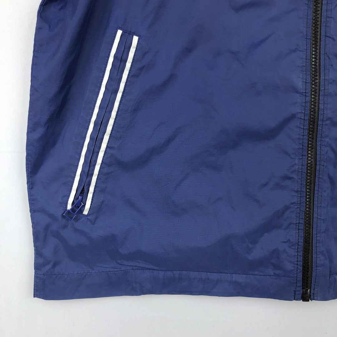 90'S Nike collared windbreaker, men's size S equivalent, vintage. unclear blue type Vintage Second Hand