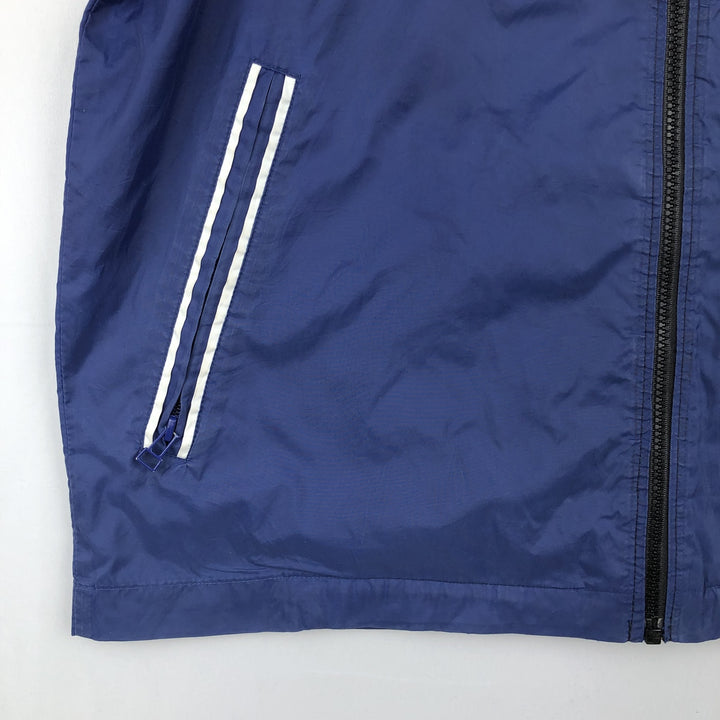 90'S Nike collared windbreaker, men's size S equivalent, vintage. unclear blue type Vintage Second Hand