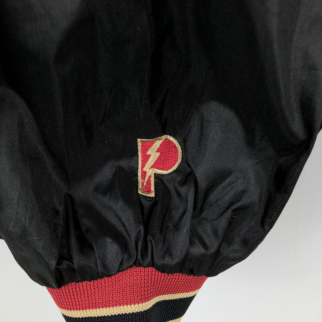 PRO PLAYER NFL SAN FRANCISCO 49ERS Nylon Jacket (Men's XL equivalent) Nylon red type Vintage Second Hand