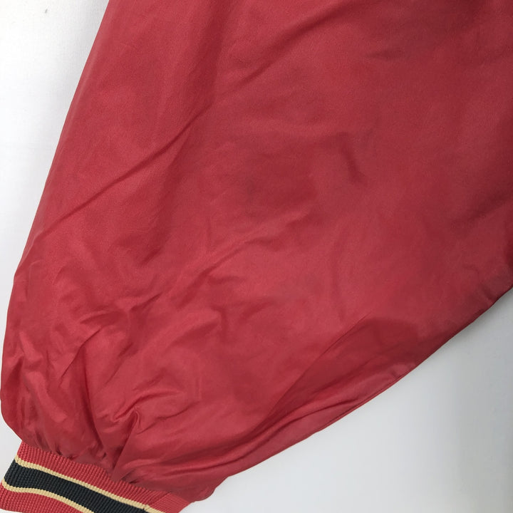 PRO PLAYER NFL SAN FRANCISCO 49ERS Nylon Jacket (Men's XL equivalent) Nylon red type Vintage Second Hand