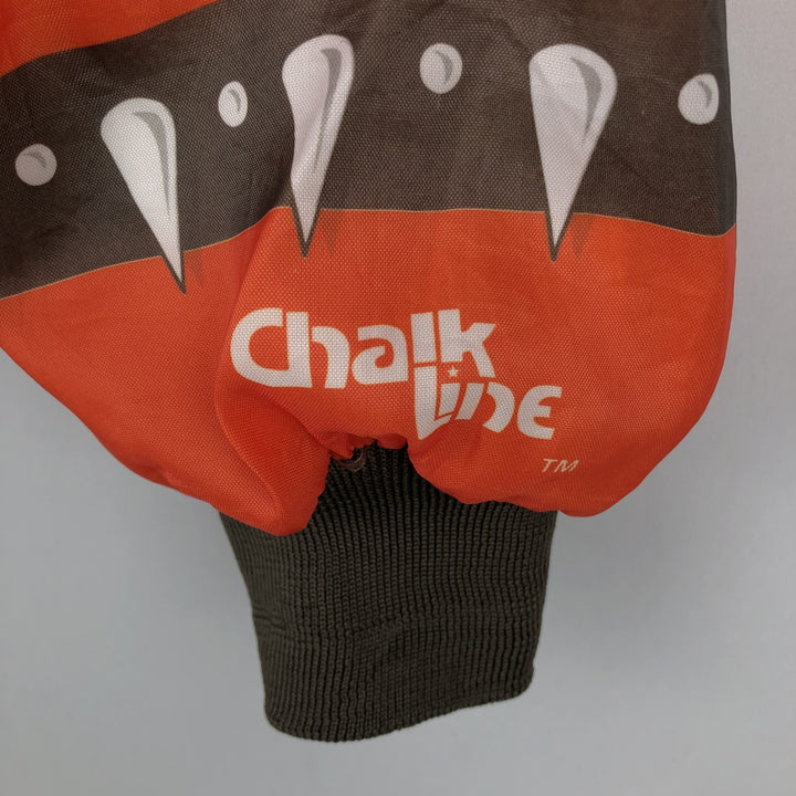 80s-90'S Chalk Line NFL Cleveland Browns Windbreaker, Made in USA, Men's Size M (approx.) polyester white type Vintage Second Hand