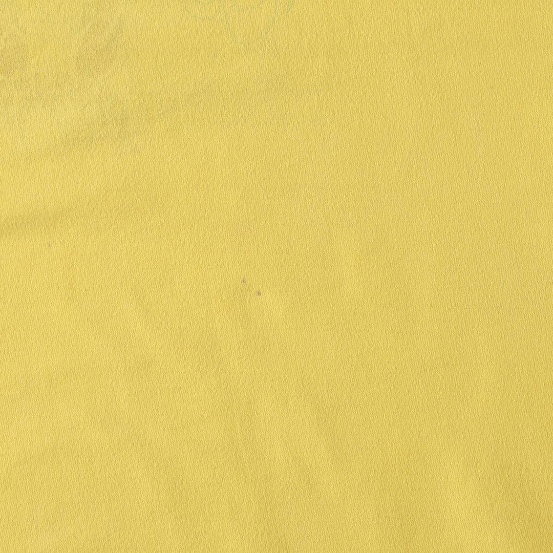 00'S Harley-Davidson Fire Pattern Motorcycle Bike T-Shirt Made in USA Men's L size cotton lemon yellow Vintage Second Hand
